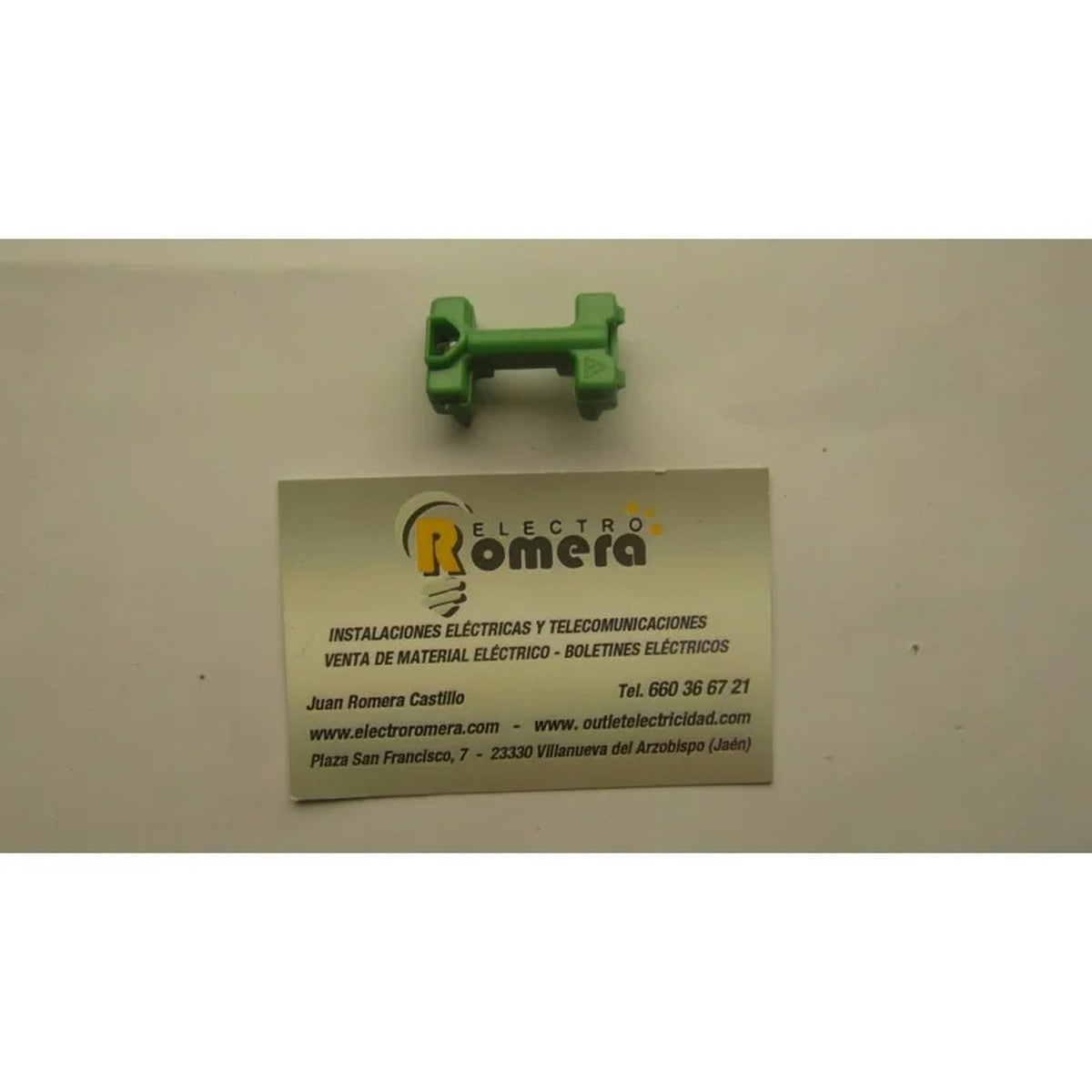 Lámpara de señalización verde Niessen Stylo - referencia 2191VD