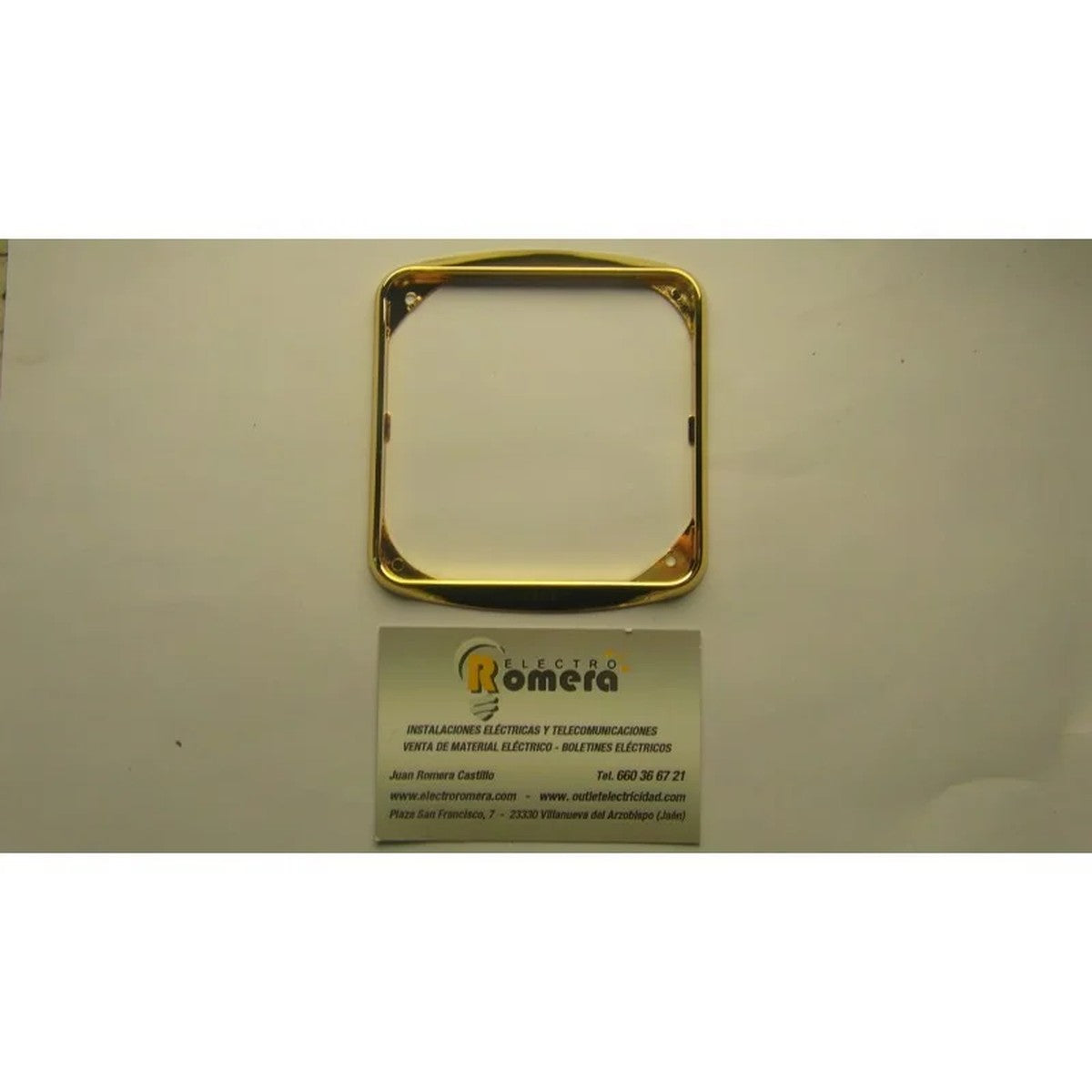 Marco de 1 elemento Niessen Stylo oro - referencia 22001OR