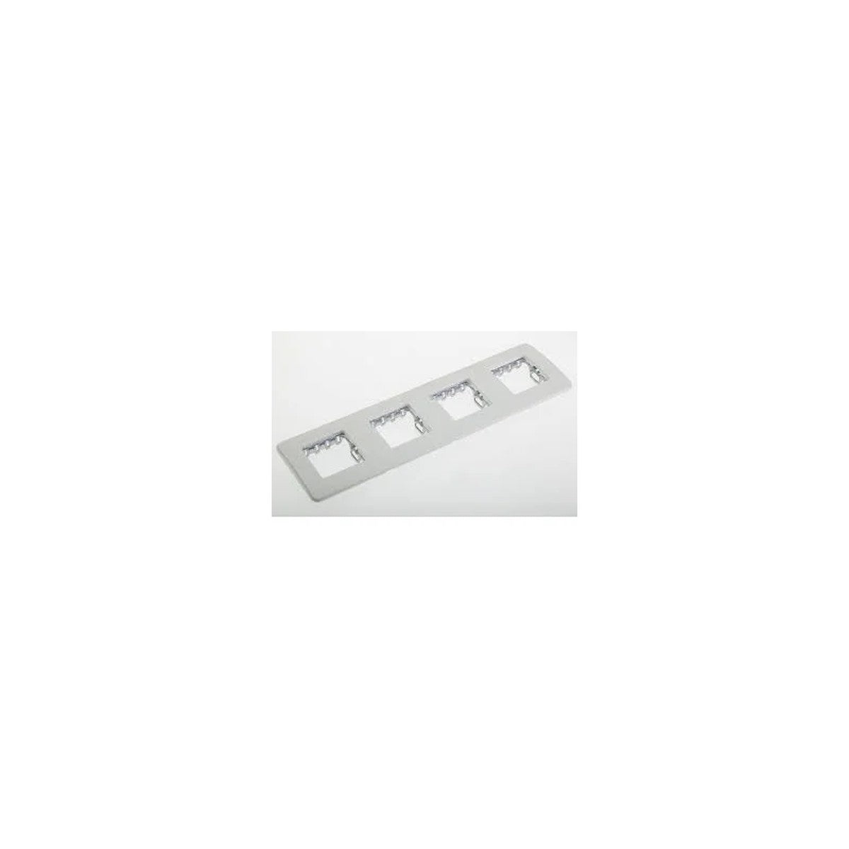 Marco horizontal de 4 elementos Niessen Stylo blanco alpino - referencia 22741BA