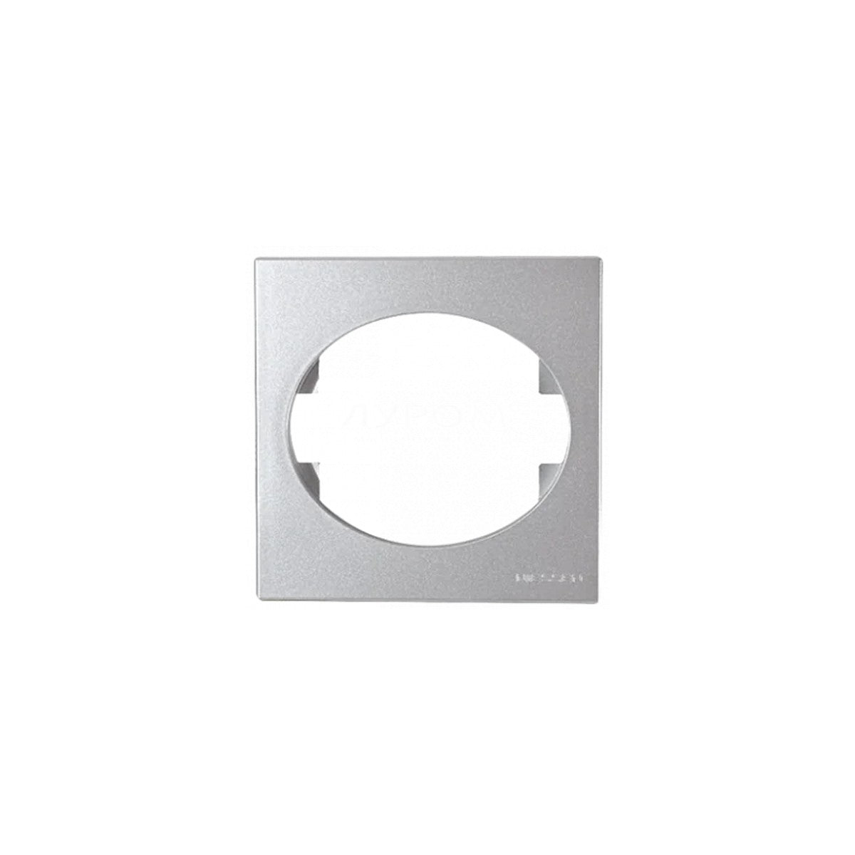 Marco de 1 elemento Niessen Tacto plata - referencia 5571PL