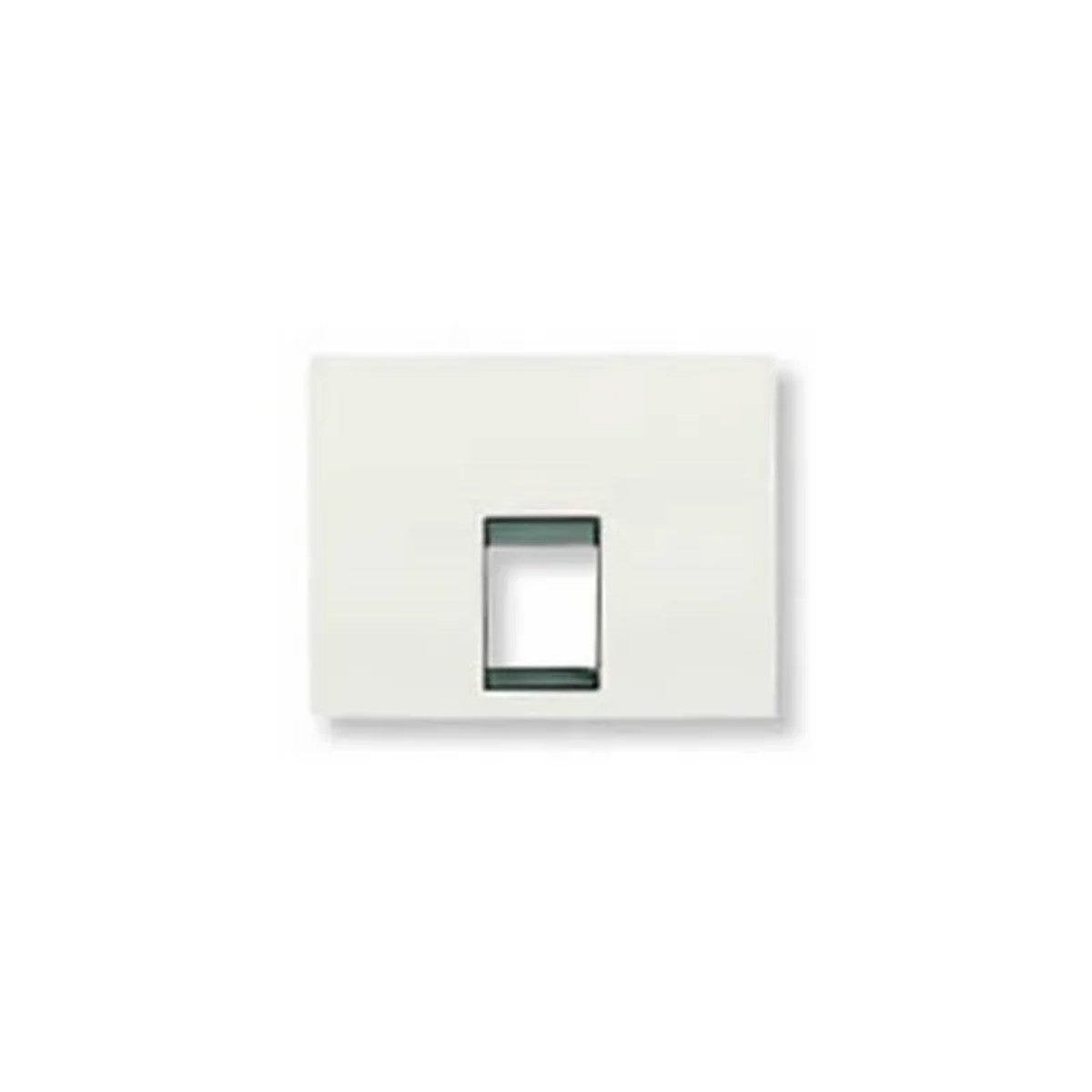 Tapa para toma de teléfono o informática Niessen Olas blanco jazmín - referencia 84171BL