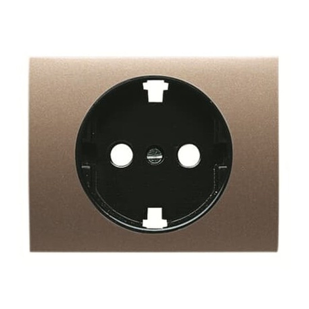 Tapa para base Schuko Niessen Olas cobre satén - referencia 8488CS