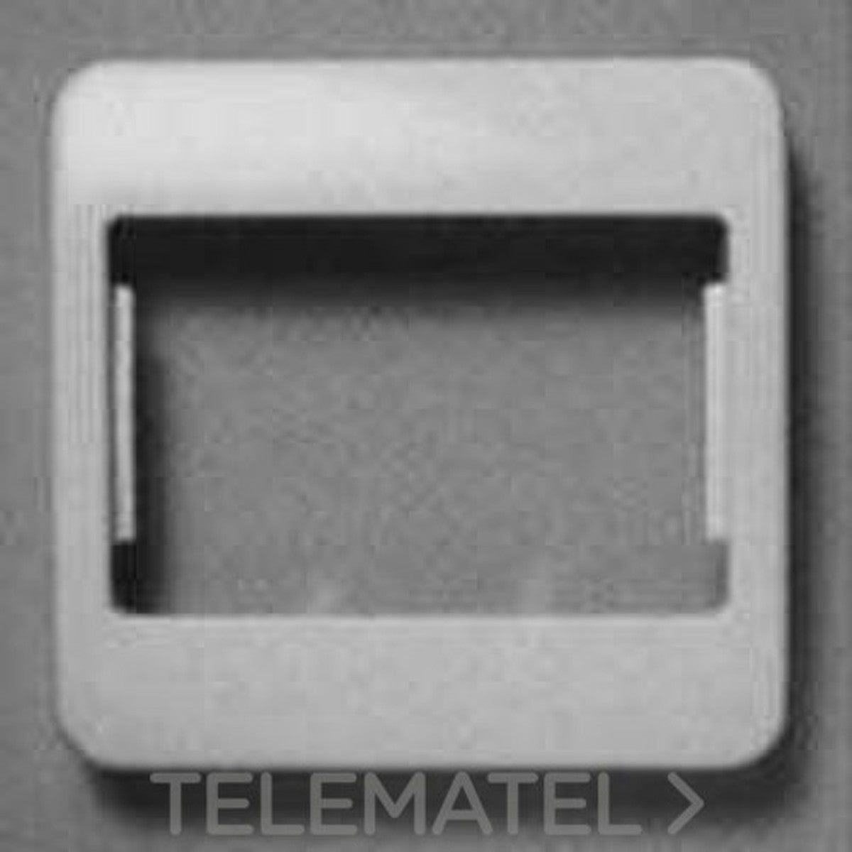 Placa de 1 ventana con garras Niessen Signo blanco marfil - referencia 2371BM