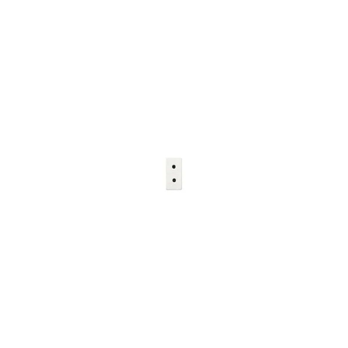 Base de enchufe bipolar Niessen Stylo blanco alpino - referencia 2103 BA
