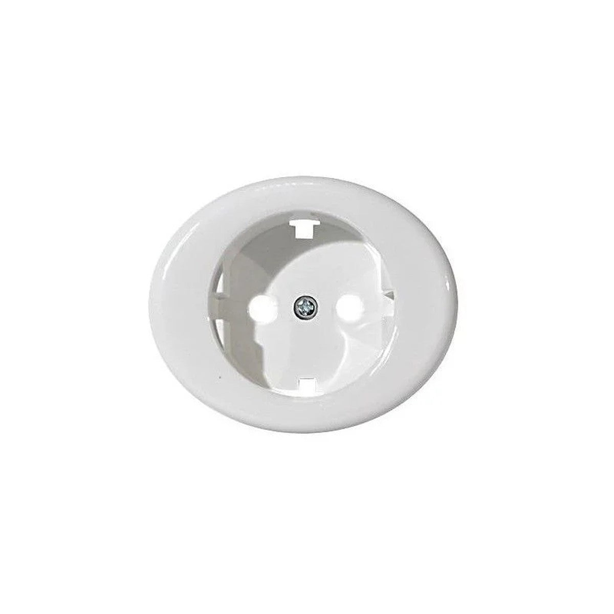 Tapa para base Schuko Niessen Tacto blanca - referencia 5588BL