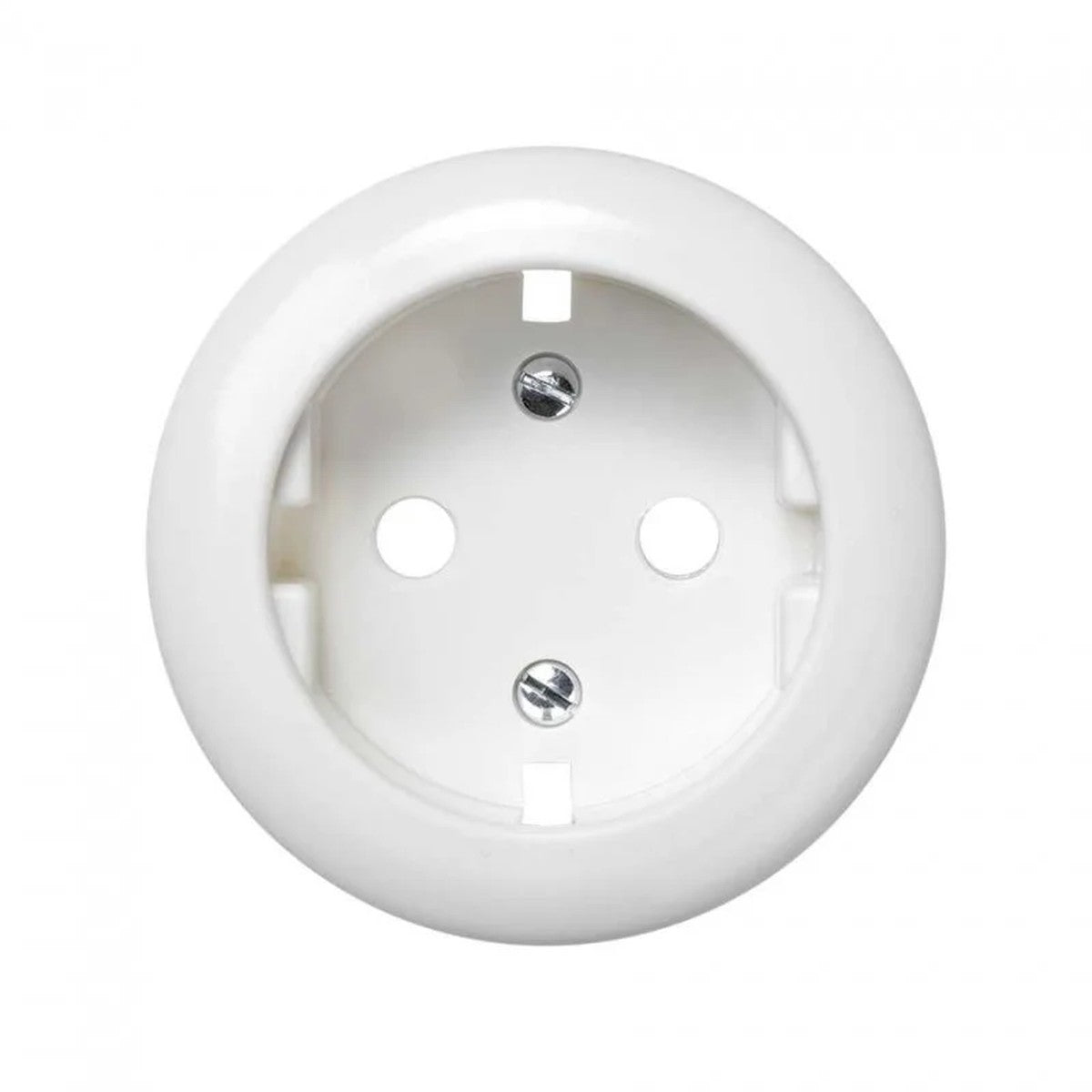 Tapa Simon 32 para base de enchufe Schuko blanca – Ref. 32041-31