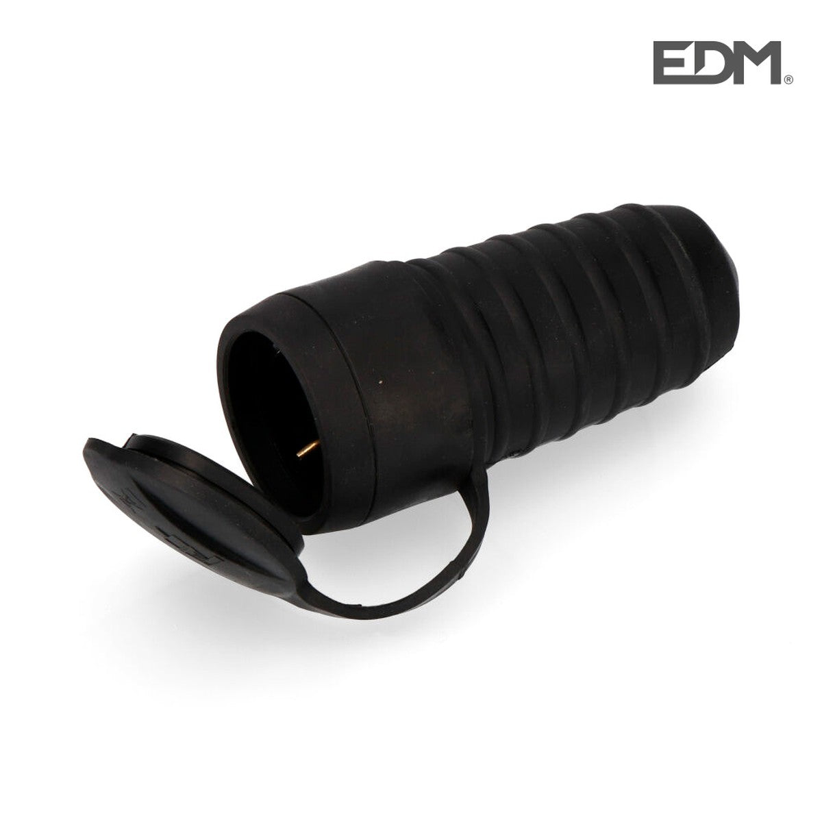 Base hembra de goma EDM de 16 A – Ref. 42110 - EDMR42110