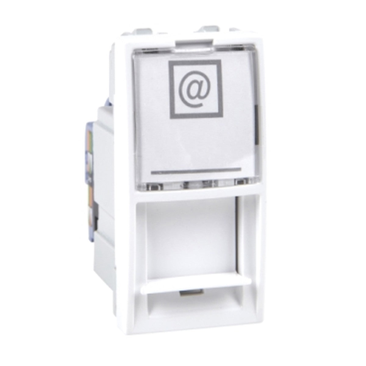 Toma RJ45 Schneider Unica Cat 6 UTP blanca – Ref. MGU3.414.18 - referencia MGU341418