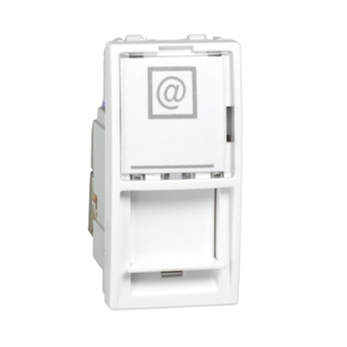 Toma RJ45 Schneider Unica Cat 6 STP blanca – Ref. MGU3.416.18 - referencia MGU341618