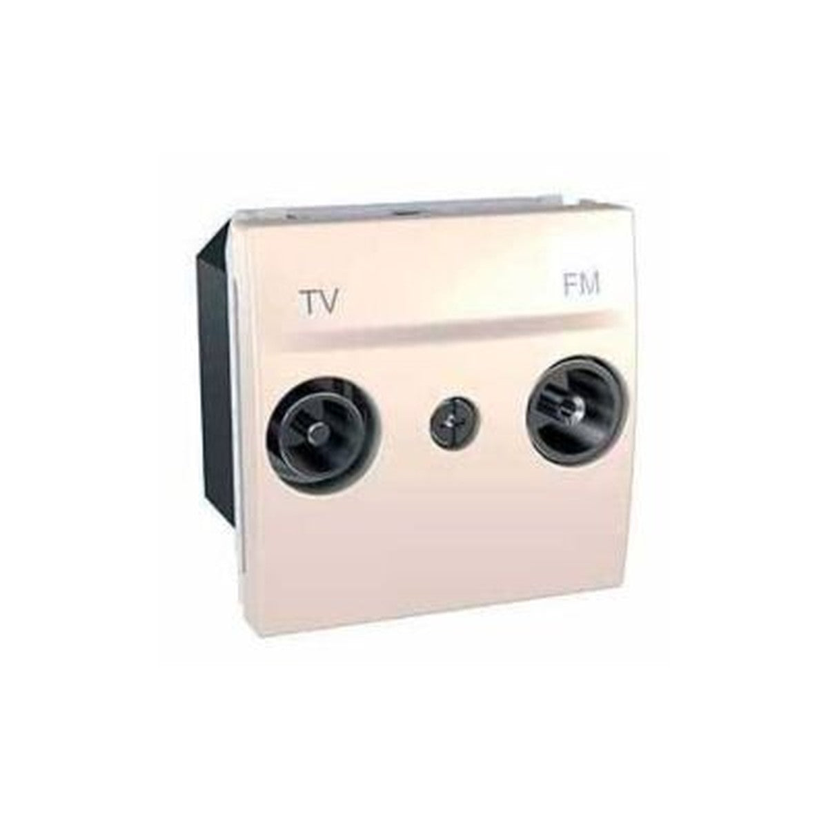 Toma TV-FM intermedia Schneider Unica marfil – Ref. MGU3.453.25 - referencia MGU345325