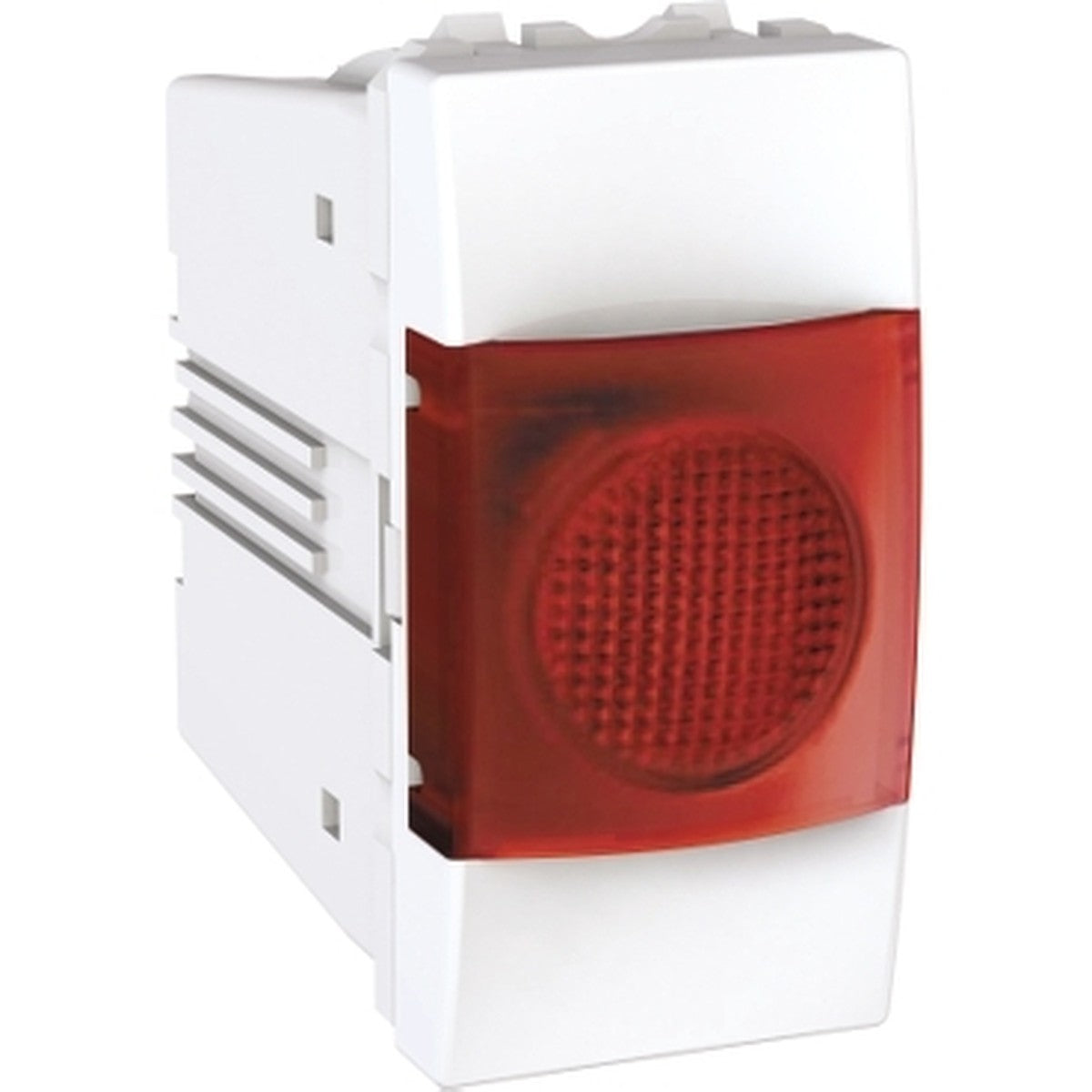 Piloto luminoso rojo Schneider Unica 220 V blanco – Ref. MGU3.775.18R - referencia MGU377518R