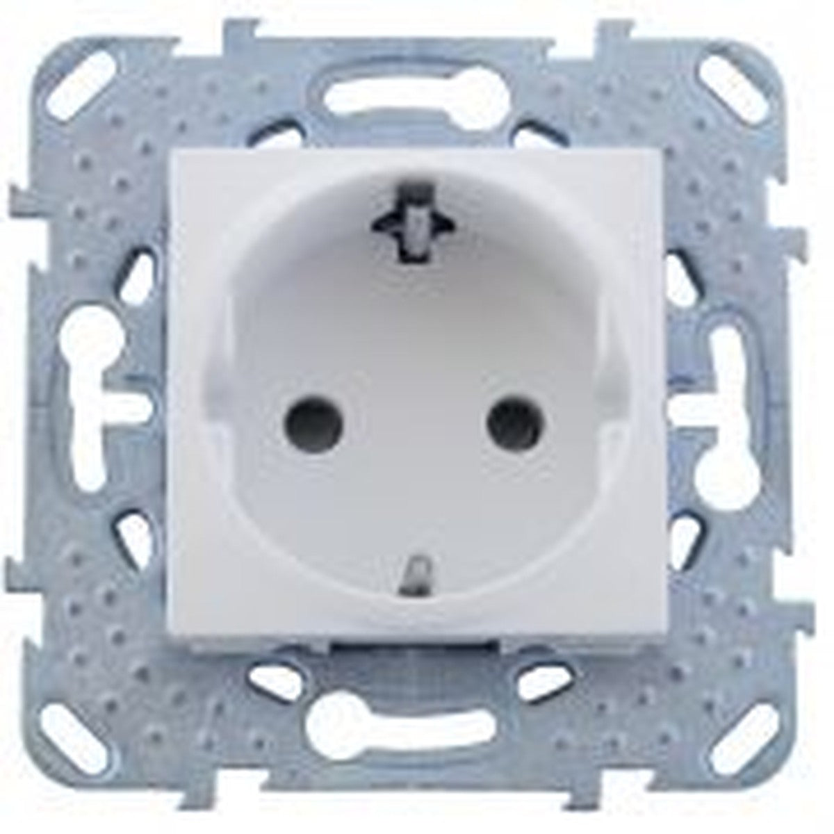 Base Schuko Schneider Unica con bastidor blanca – Ref. MGU5.037.18 - referencia MGU503718