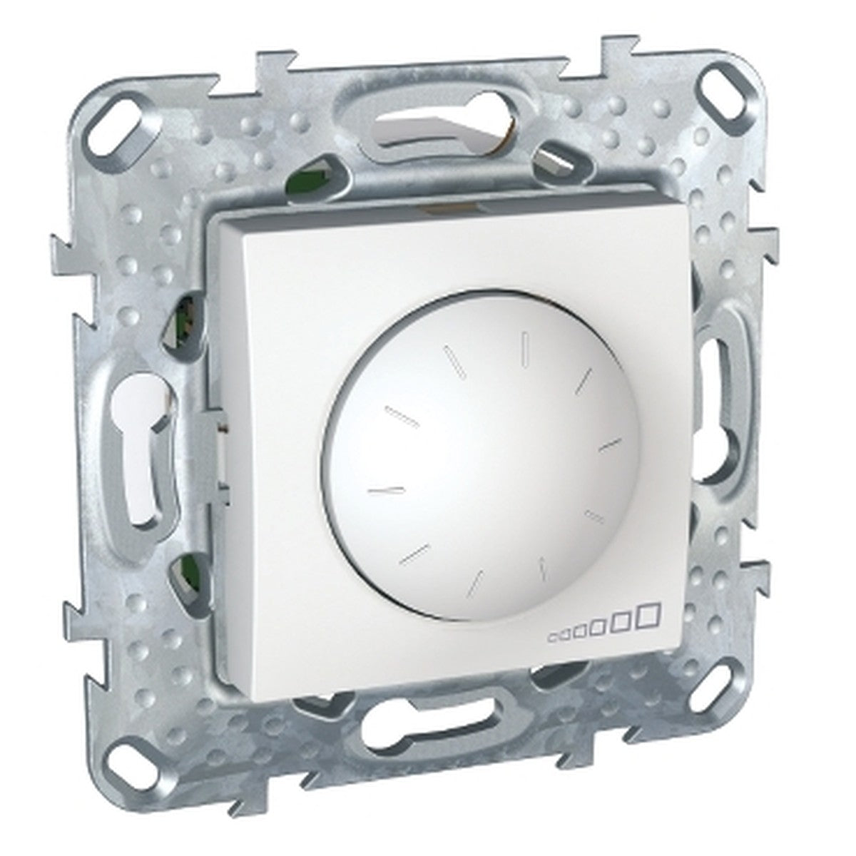 Regulador giratorio universal LED Schneider Unica blanco – Ref. MGU5.513.18 - referencia MGU551318