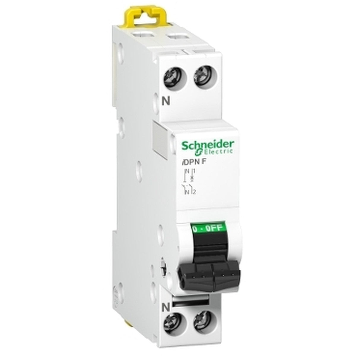 Magnetotérmico Schneider iDPN F 1P+N 10 A curva C – Ref. A9N21644 - referencia A9N21644