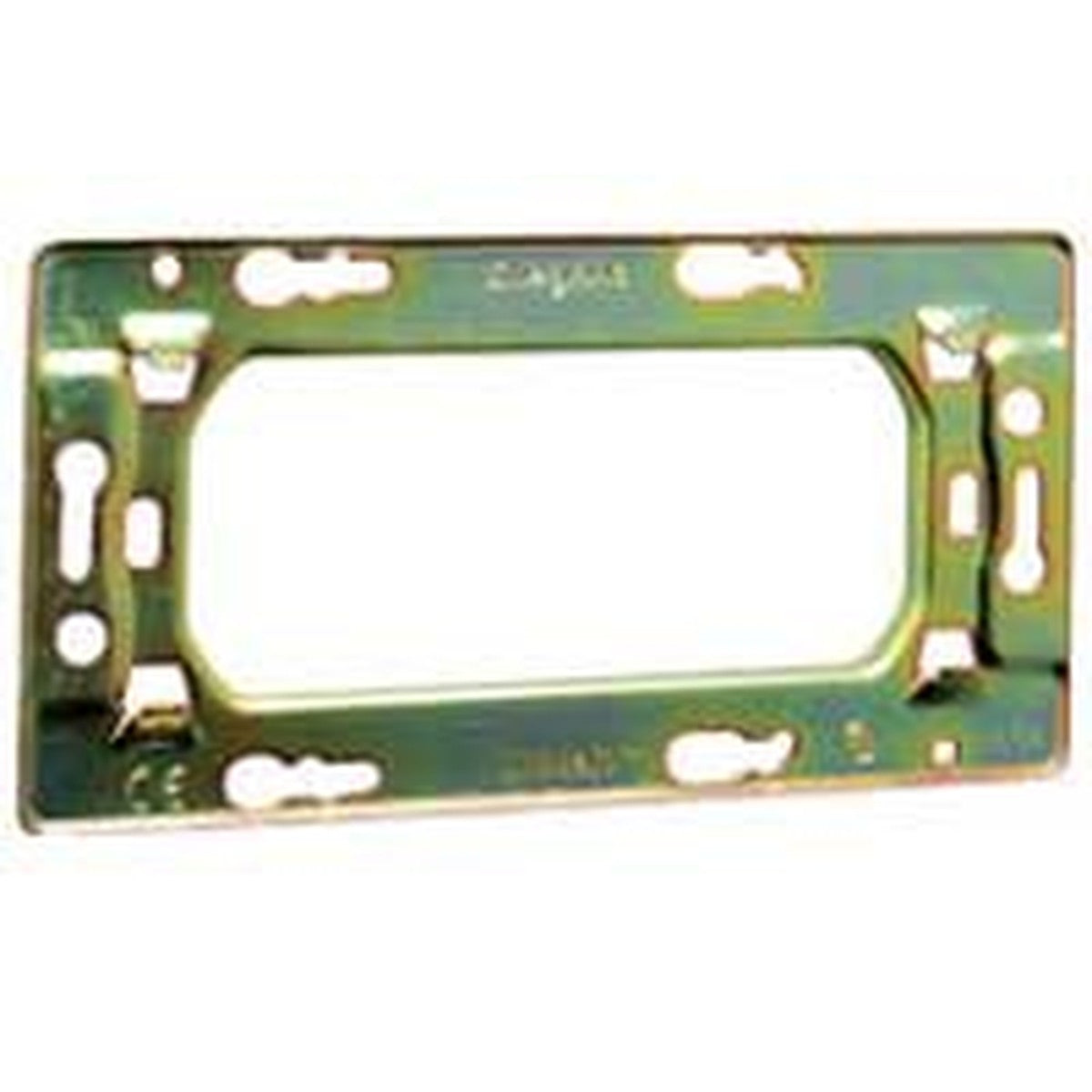 Soporte Legrand Mosaic para montaje horizontal de 4 módulos – Ref. 074804