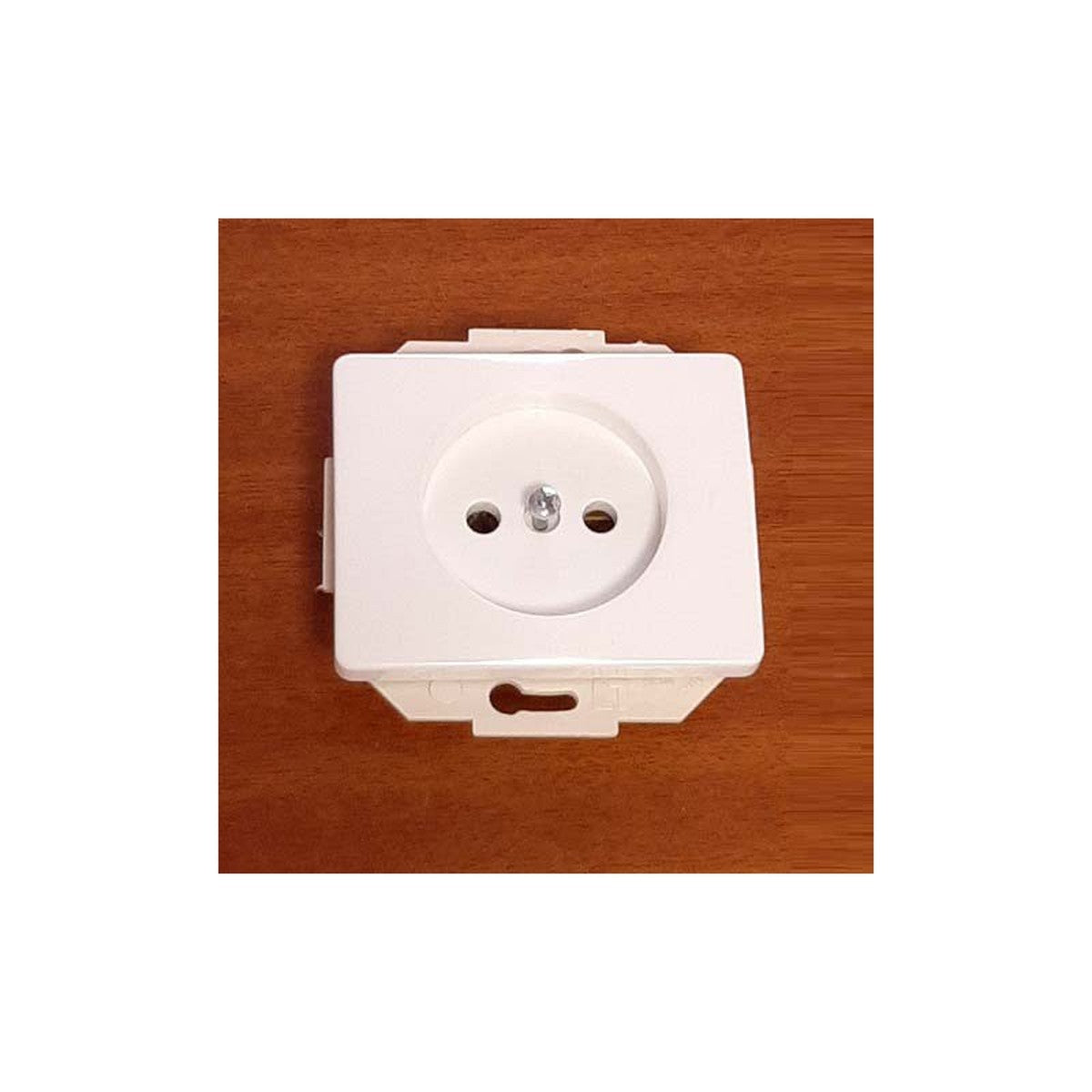 Toma de corriente Legrand Decor 2P 10/16 A 250 V blanca – Ref. 071817