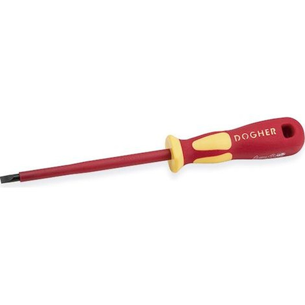 Destornillador plano aislado Dogher VDE 5,5 × 125 mm - referencia 360-055-125
