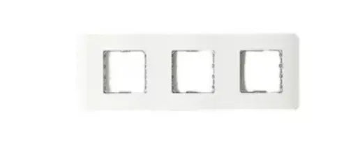 Placa horizontal Niessen Stylo blanco alpino de 3 elementos – Ref. 2273.1 BA