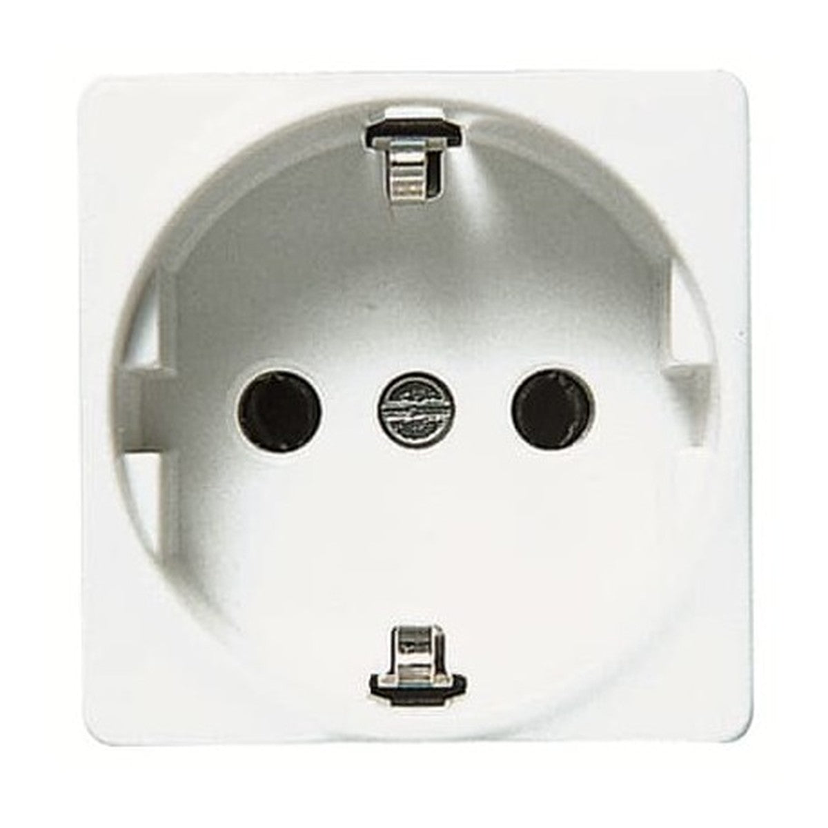 Base de enchufe Schuko Niessen Stylo 16 A blanco alpino - referencia 2288.6 BA