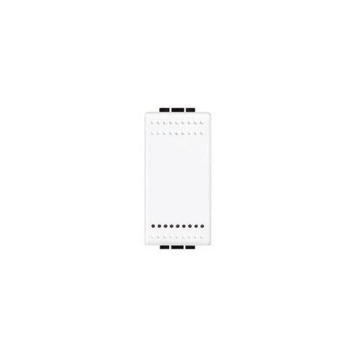 Pulsador unipolar BTicino Light 10 A blanco - referencia N4005L