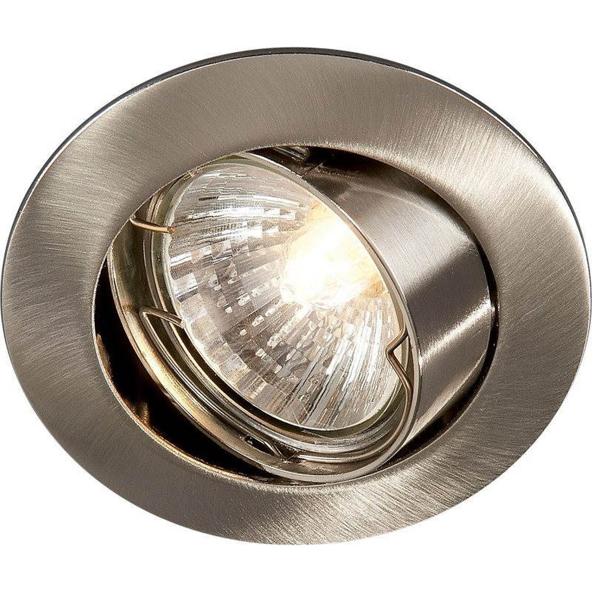Aro empotrable Philips Bombay redondo níquel GU10 orientable - referencia 59770/17/81