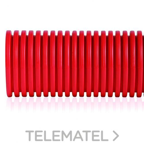 Tubo Aiscan-DRN (rollo) diámetro 63, IP54, rojo - AISCAN DRN63