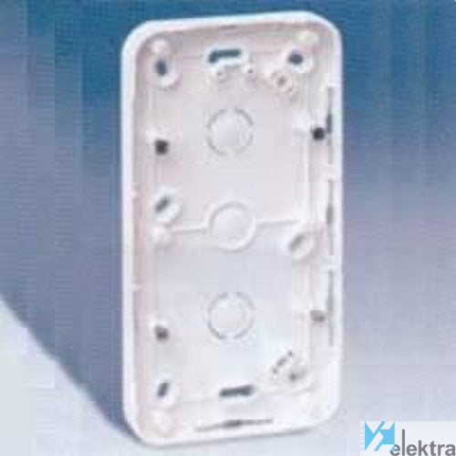 Caja de superficie Simon 73 un elemento 73750-32 negra
