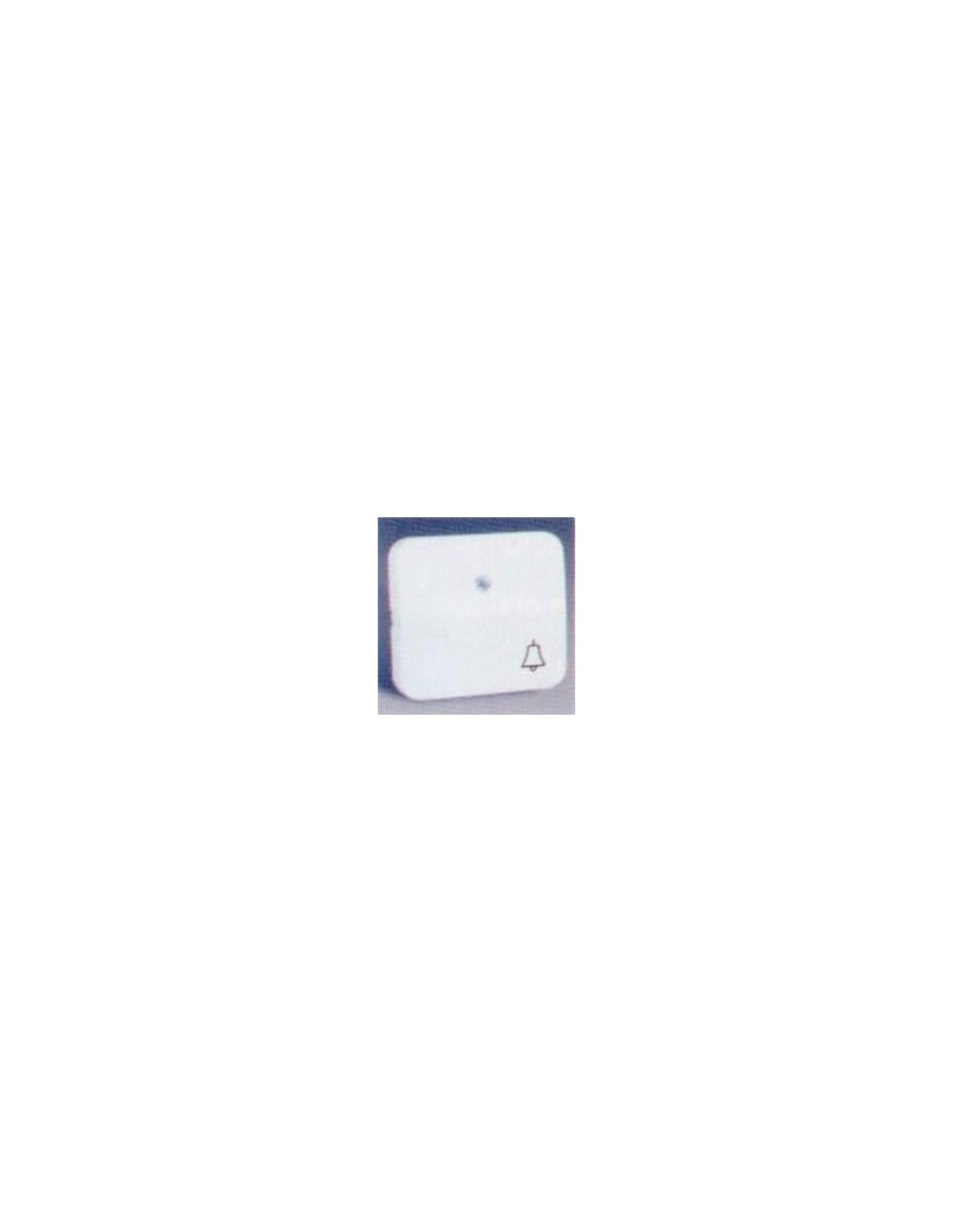 Tecla con campana para luminoso Simon 73 73015-32 negra