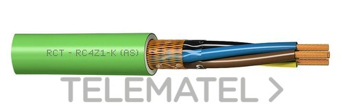 Cable rc4z1-k cpr 0,6/1kv 2x1,5 verde r Cables RCT 8302015095