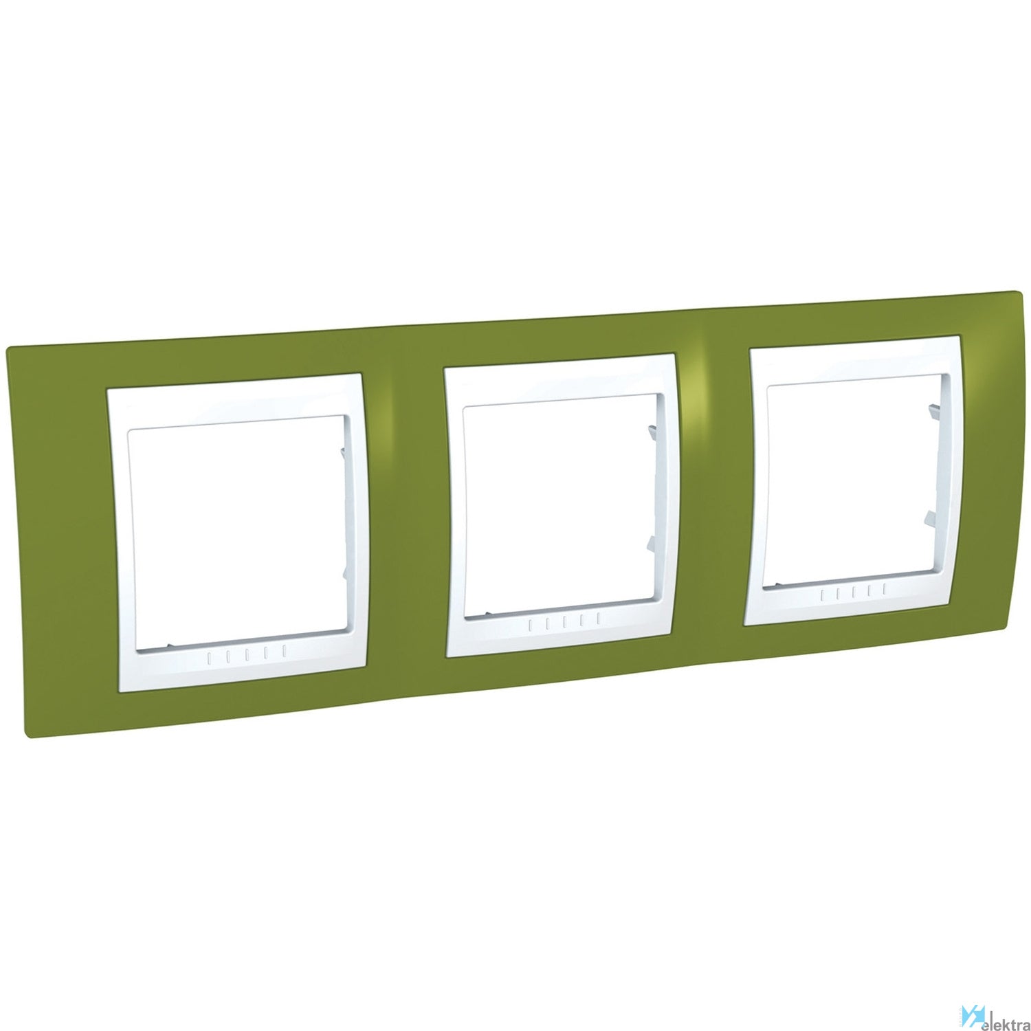 Marco Schneider Electric 3 elementos verde pistacho polar U6.006.866