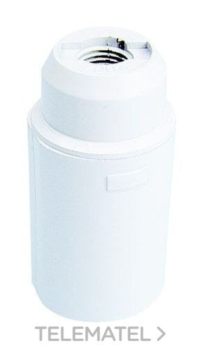 Portalámparas Fenoplastica E14 campana lisa negro 2001 N
