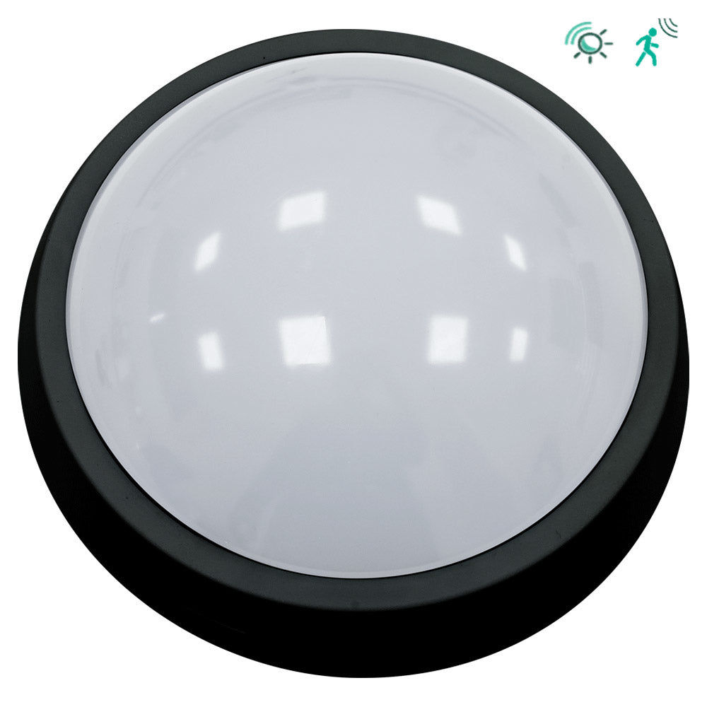 Aplique LED exterior Alverlamp LEX20002SEN con sensor, 20 W 4000 K