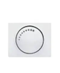 Tapa con botón BJC Iris/Aura para regulador – 18738-A