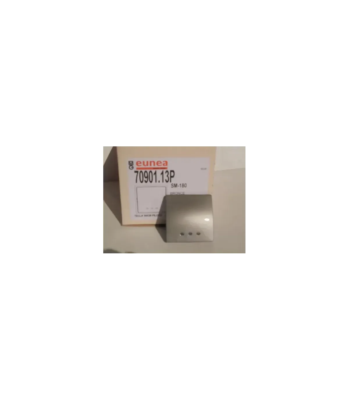 Tecla 59x59 bronce Schneider Electric 70901.13