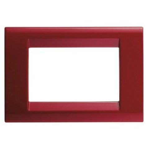 Placa amaranto-3 mod GEWISS gw32043