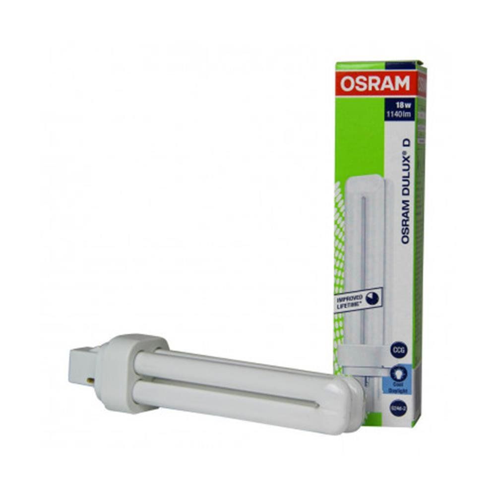 Lampara fluorescente 18w 1200 lm OSRAM g24d2