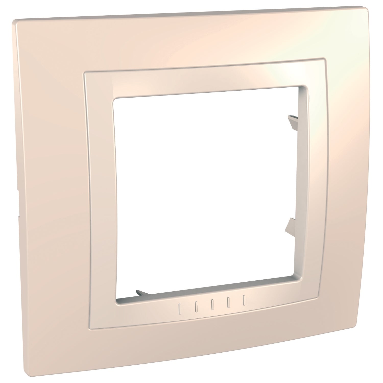 Marco 1 elemento crema-marfil Schneider Electric MGU2.002.559