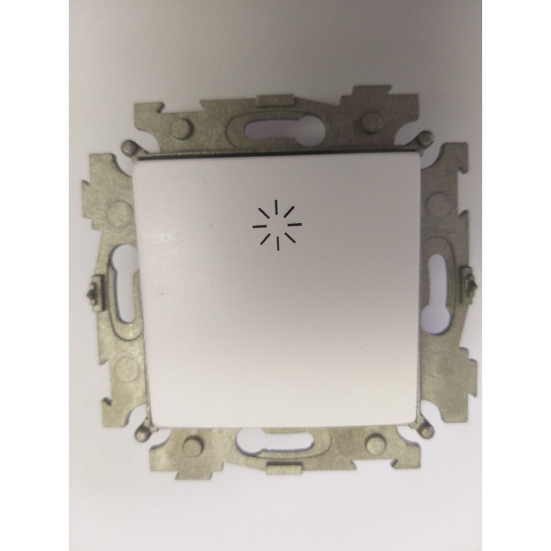 Pulsadorluz blanco polar sm 100 Schneider Electric 40116.18