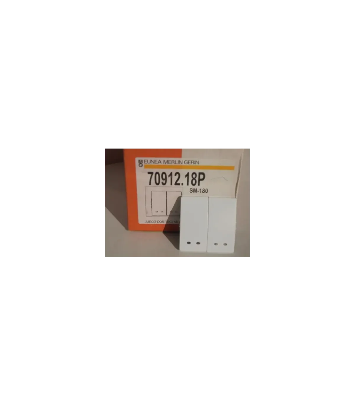 Juego dos teclas 29,5x59 piloto Schneider Electric 709121.8P