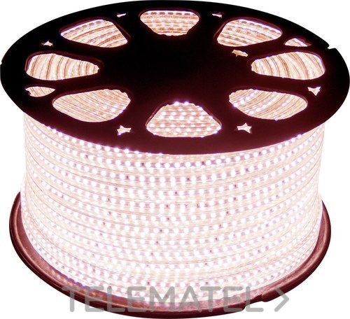 Tira led 220 v color rgb ip65 1100 lm/me ALVERLAMP LT220RGBM