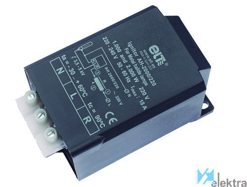 Reactancias para lamparas de vapor de me ELT 5110390