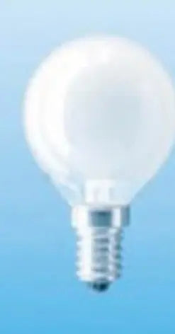 Lámpara incandescente esférica Philips 25 W E14 mate 230 V – Ref. 01194750