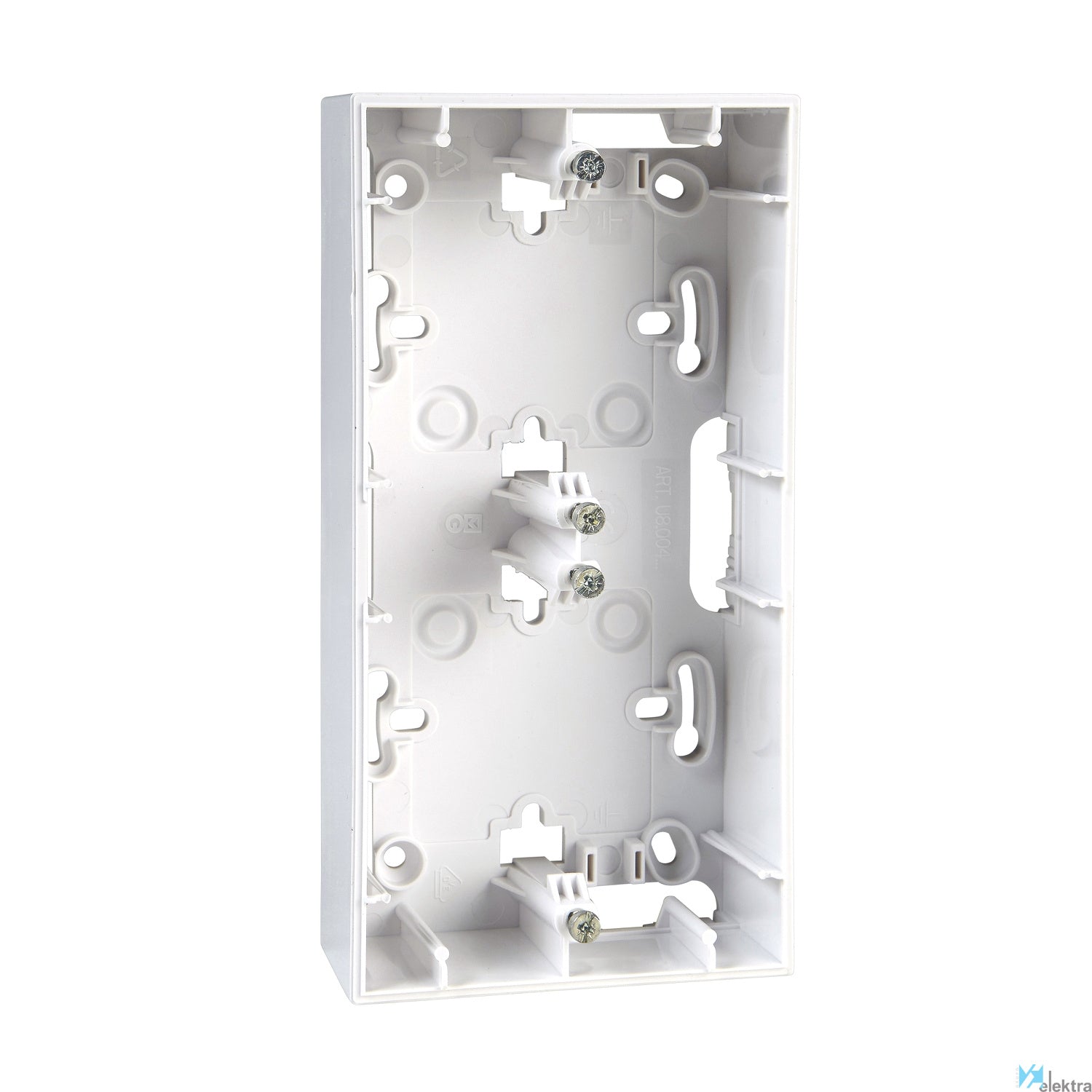 Zocalo 2 elementos polar (unica mecanism Schneider Electric U8.004.18