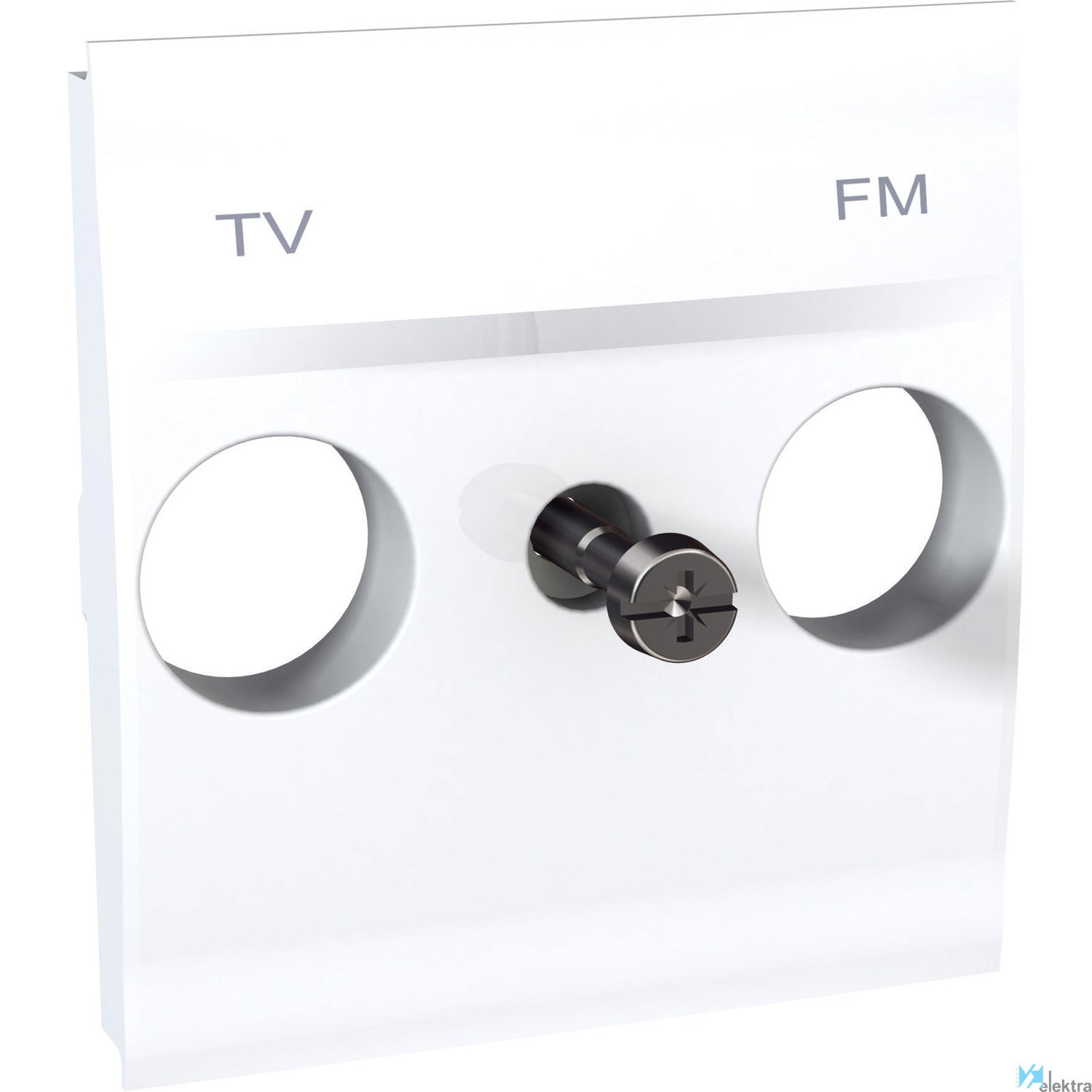 Caratula toma tv/fm polar (unica mecanis Schneider Electric U9.440.18