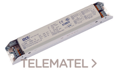 Balastos electronicos para lamparas fluo ELT 9620014