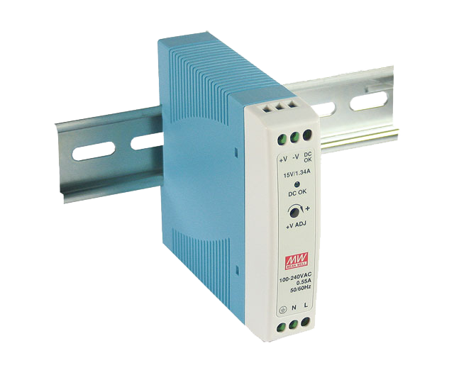 Fuente de alimentacion 24v 1amp Mean Well Mean Well MDR-20-24