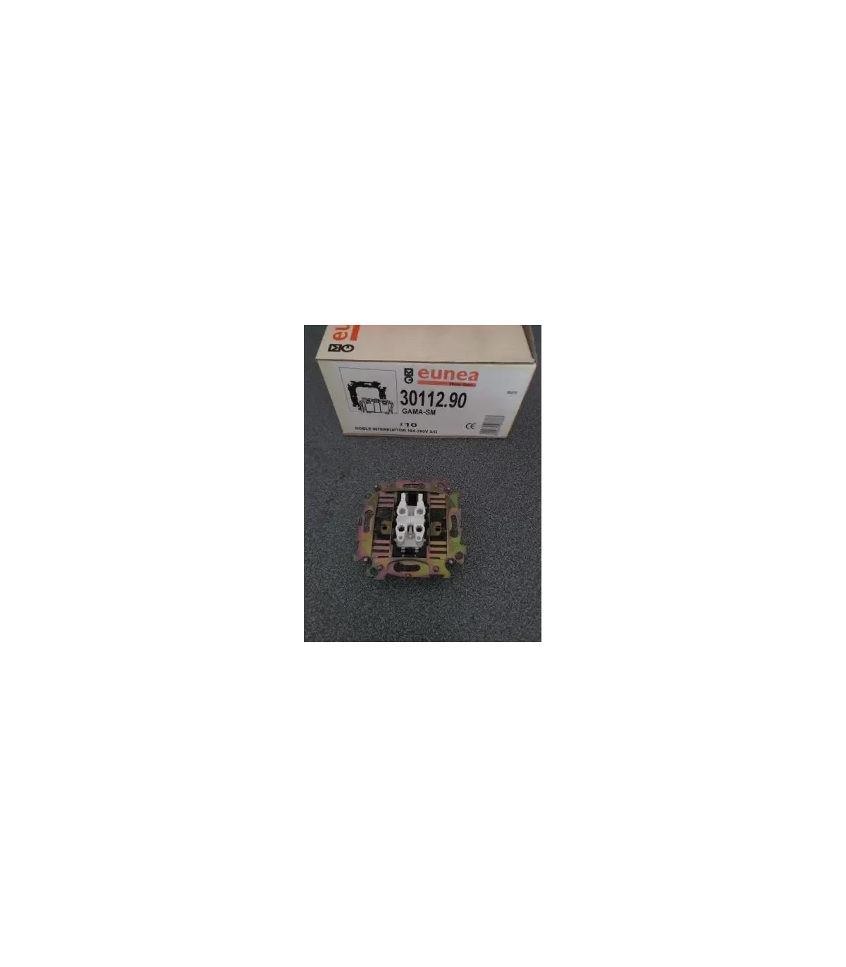 Doble interruptor Schneider Electric 30112.90