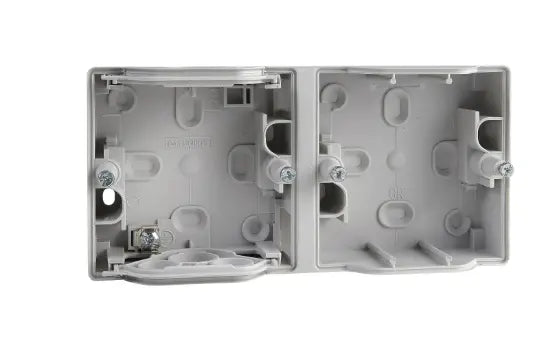 Caja triple horizontal - Schneider Electric, ref. ENN377