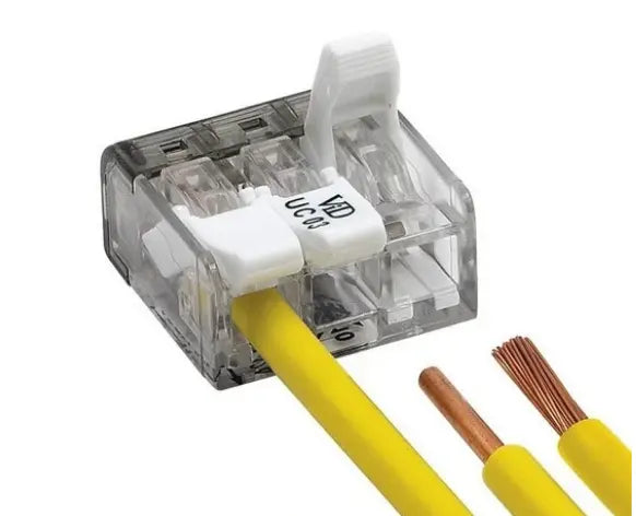 Conector universal Gaestopas de 2 polos 0,2-4 mm² 450 V 24 A – Ref. UC02