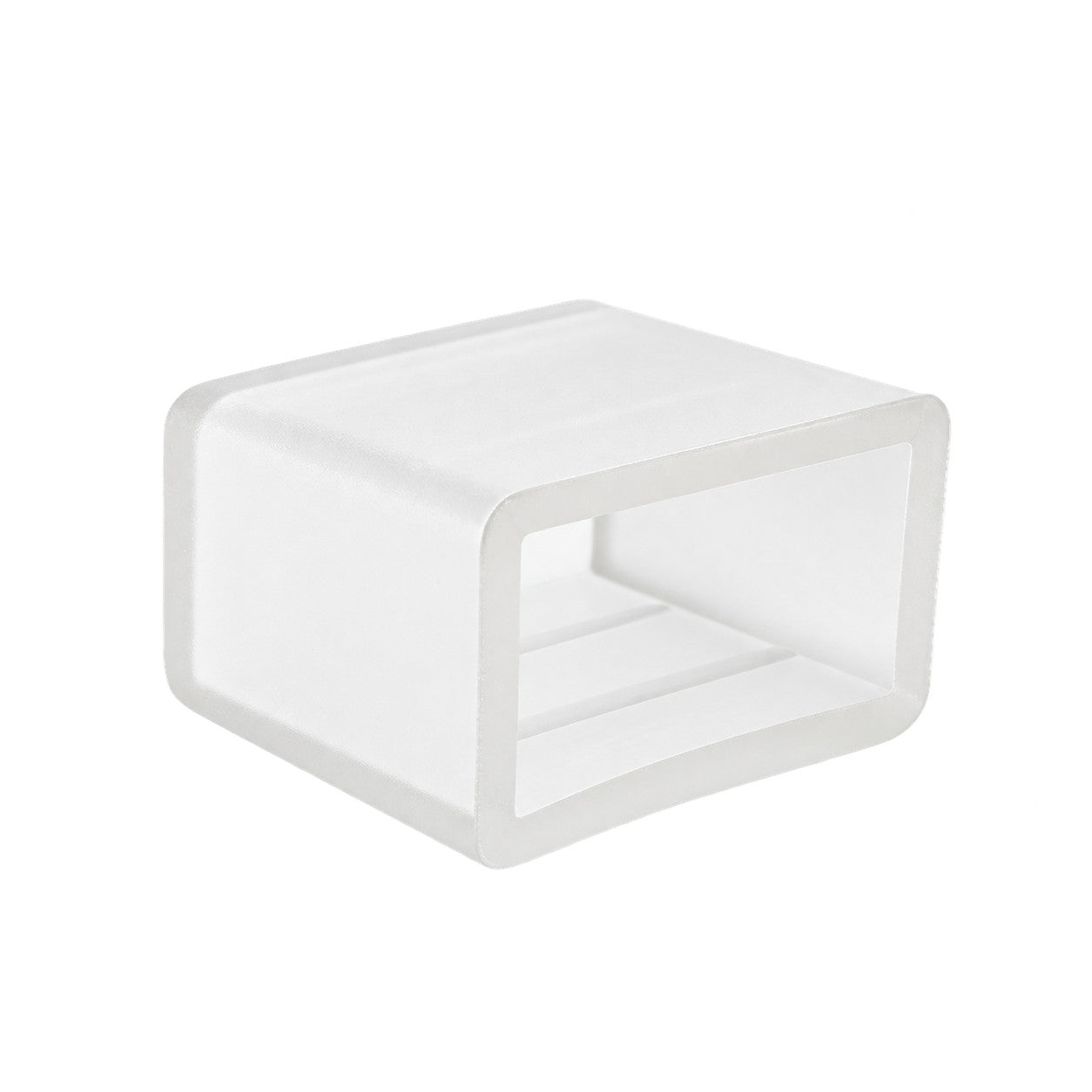 Tapa final transparente Atmoss para tira LED COB